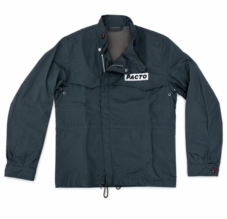 PACTO Waterproof Jacket Navy - Front
