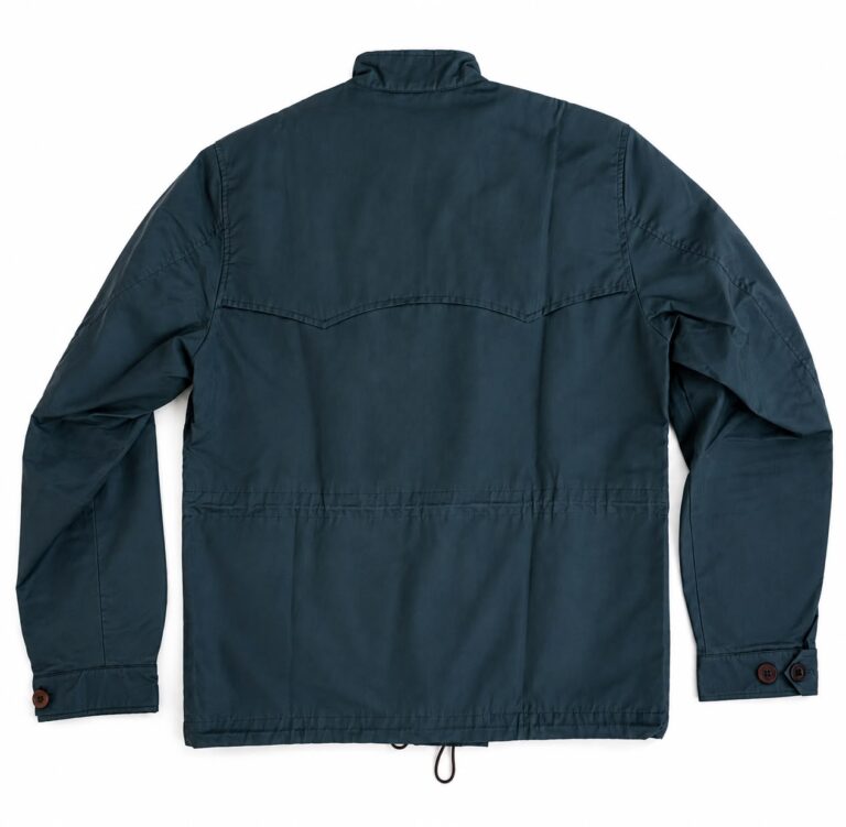PACTO Waterproof Jacket Navy - Back